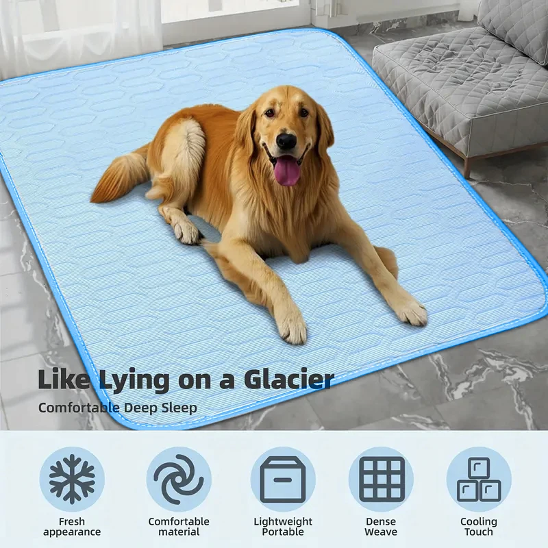 Hunde kühlende Bodenmatte Sommer Haustier kaltes Bett extra groß für große Hunde Haustierzubehör Katze langlebige Decke Sofa Katze Eispad Decken Image