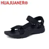 Mode Outdoor Leichte EVA Sohle Atmungsaktive Sandstrand Neue Männer Sandalen Garten Schuhe Sommer Hohe Qualität Clogs Große Größe 46