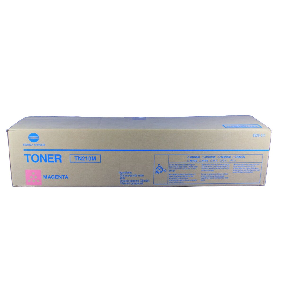 Konica-Minolta Konica Minolta TN210M Toner Magenta 8938-511 -A Image