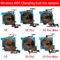 Nuovo per IPhone 15 14 13 12 Pro Max 13 12 mini 14 15 Plus Chip di ricarica Wireless NFC Coil Charger Panel Sticker Volume Flex Cable