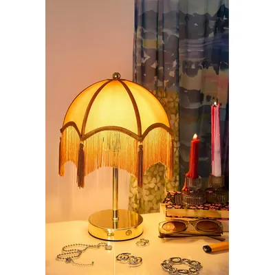 Love Tassel Table Lamp - Light Yellow ALL at Urban Outfitters