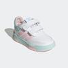 Klettschuh ADIDAS SPORTSWEAR "TENSAUR HOOK AND LOOP", Gr. 22, ftwwht, clpink, seflaq, sportlich, Schuhe, für Kinder mit Klettverschluss