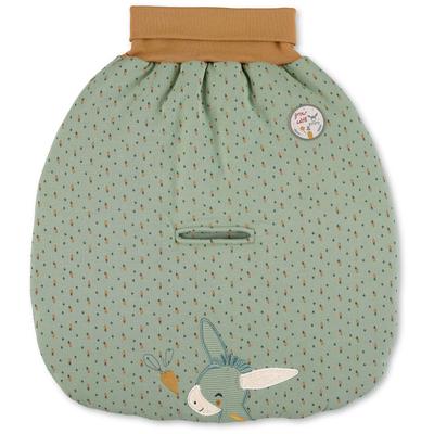 Fußsack STERNTALER "Strampelnest Emmilius", Baby, grün, Baumwolle, Polyester, Fußsäcke