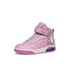 Sneaker GEOX "J INEK GIRL Blinkschuh", Kinder, Gr. 24, bunt (rosa, multi), Synthetik, Textil, Glitzer, modisch, Schuhe, Schnürboots, Blinkschuh mit cooler Blinkfunktion