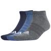 adidas - Cushioned Sportswear Low Cut Socks 3-Pack - Multifunktionssocken 40-42 - M | EU 40-42 grau/blau
