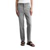 Boyfriend-Jeans MARC O'POLO "aus Organic-Cotton-Mix-Stretch", Damen, Gr. 27, Länge 30, light grau authentic wash, Obermaterial: 90% Baumwolle, 9% Polyester, 1% Elasthan, unifarben, lässig geschnitten knöchelfrei, Jeans
