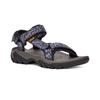 Sandale TEVA "W TERRA FI 5 UNIVERSAL", Gr. 37, magma grau ridge, Textil, Synthetik, sportlich, Schuhe