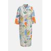 Sommerkleid SMITH & SOUL, Damen, Gr. M, US-Größen, cream weiß print, Material: 58% Viskose, 42% Baumwolle, bedruckt, gemustert, casual, lässig geschnitten lang, hoch geschlossener Ausschnitt, 3/4-Ärmel eingesetzt gerader Abschluss, Kleider, mit Taschen