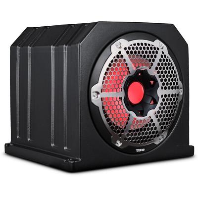 DS 18 NXL-10SUBLD/BK, 10" Loaded Sub Enclosure, Black RGB and 10" Passive Radiator