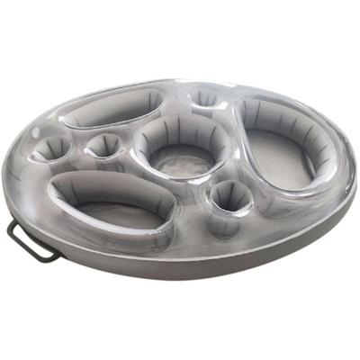Memkey - Schwimmend für Schwimmbad, Becherhalter, aufblasbare Schwimmbecken-Boje für Strand, Image
