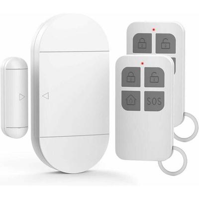 Tür- und Fensteralarm, Alarm mit 130-dB-Sirene, 2 Fernbedienungen, einfach zu installieren, Image