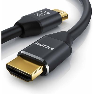 8K Premium hdmi Ultra High Speed Kabel 2.1 7680 x 4320 @ 120 Hz mit dsc - 1,5m - Primewire Image