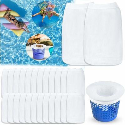 XVX - Confezione da 30 coperture per rifiuti di filtri per piscine, prefiltri super elastici Image