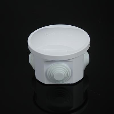 TEMU 1pc Abs Plastic Waterproof Junction Box With Distribution Box Wire Cable Dustproof Seal Box Outdoor Electrical Box Waterproof Image