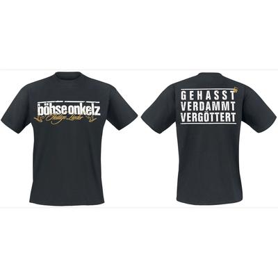 TEMU Hated, Damned, Paid For Ii. Bohse Onkelz Peripheral Pattern Print Summer Luxury Brand Cotton Men's And Women's T-shirts Image