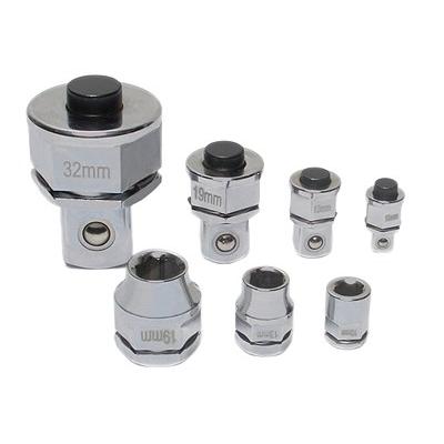 Sw Stahl Adaptersatz für Ratschenschlüssel, 7-teilig [Hersteller-Nr. 07925L] Image