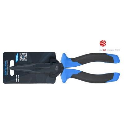 Sw Stahl Spitzzange, gerade, 200 mm [Hersteller-Nr. 40785SB] Image