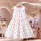 Robes de fille de fleur vêtements pour enfants vêtements pour enfants été coton Streetwear princesse fée mignon bébé filles vêtements décontracté