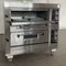 Forno a gas per pizza, pane, 2 piani, forno commerciale, grande attrezzatura da forno, macchina da forno da cucina