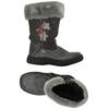 Tom Tailor Damen Kinderschuhe, Gr. 26, grau, Kunstleder