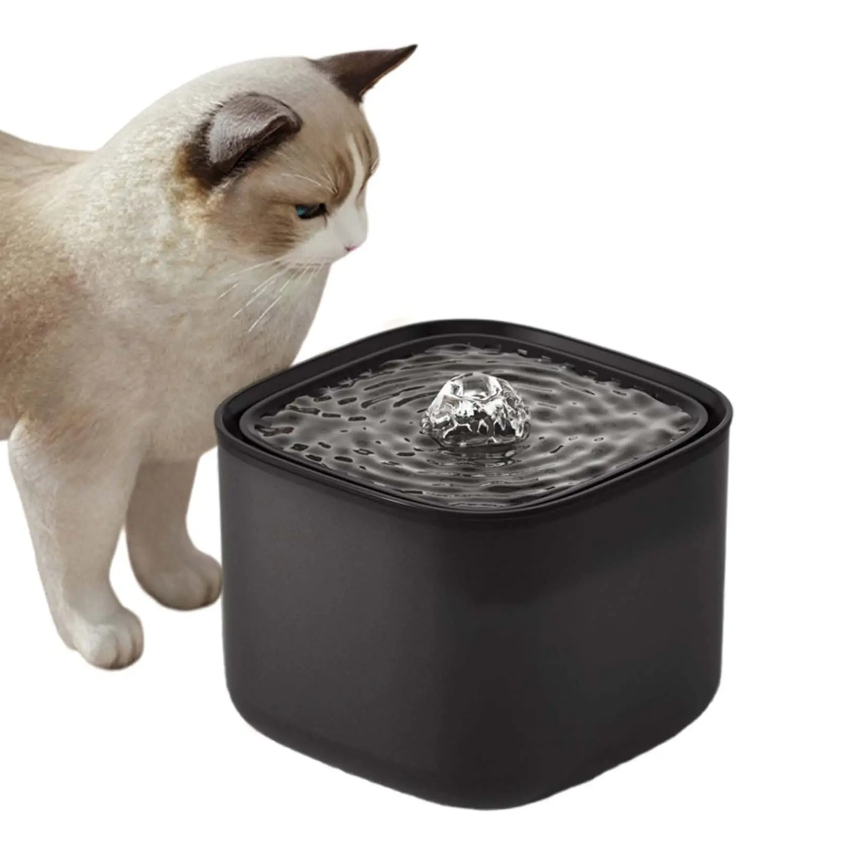 3L Katze Wasser Brunnen Auto Umlauf Filter Große Kapazität Filterung Katze Wasser Trinker USB Elektrische Stumm Katzen Wasser Dispenser Image