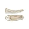 Caprice Damen Ballerinas, Gr. 39, gold, Leder