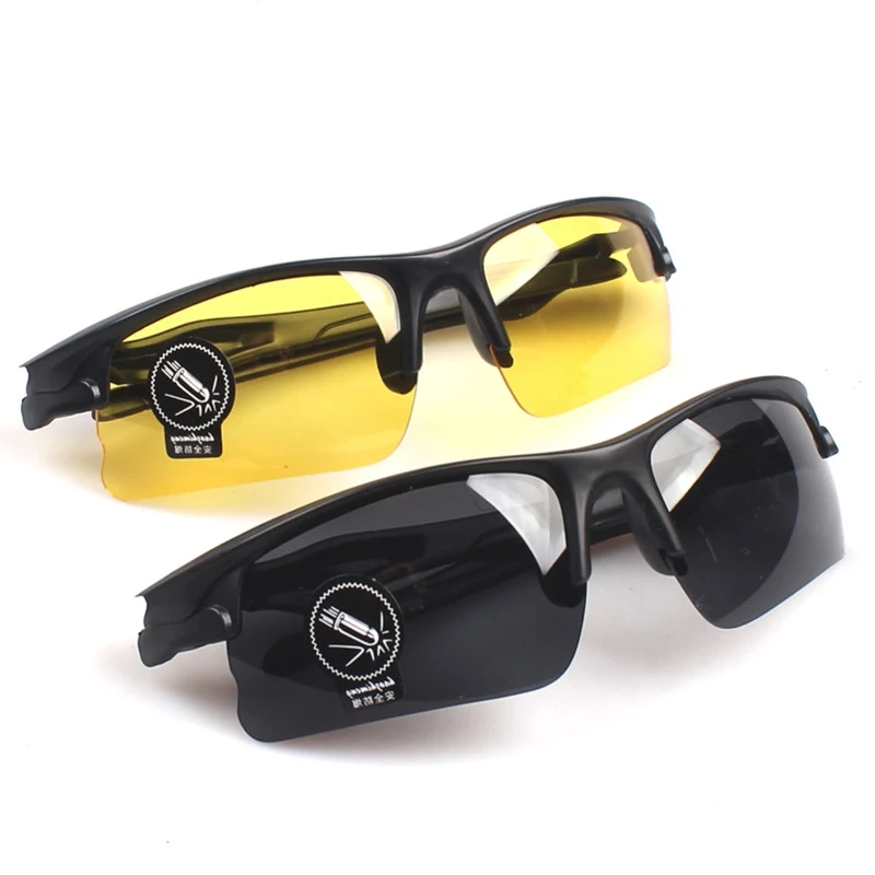 Occhiali per visione notturna retrò occhiali da guida per conducente occhiali da sole sportivi per donna uomo occhiali da ciclismo occhiali da sole gialli
