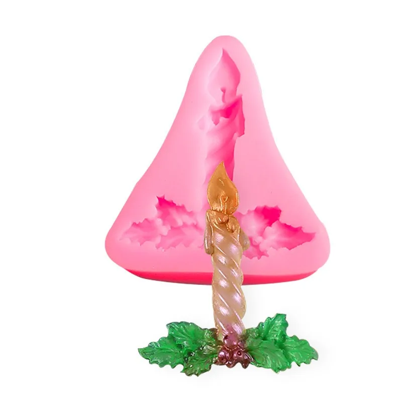 1 Silikon Geburtstags kerzen form-perfekt für Weihnachts kuchen Dekoration, Küche und Catering Essentials Image