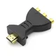 Per HD TV BOX HD 1080P RCA AV a HDMI convertitore adattatore composito compatibile HDMI maschio a rosso bianco giallo connettore audio video