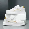 Weiß Kinder Sneaker Jungen Schuhe PU Leder Casual Sport Kinder Schule Skate Schuhe Luxus Herbst Tennis Sneaker für Jungen