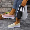 Frauen Turnschuhe Hohe Qualität Frauen Turnschuhe Slip auf Wohnungen Schuhe Frauen Müßiggänger Plus Größe 43, Zu Fuß Flache Flach Zapatos De Mujer