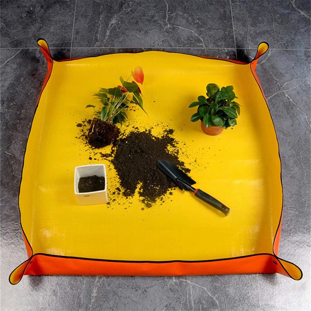 1pc Wasserdichte Pflanz Matte Faltbare Garten Blumentopf Pad Pflanze Blumentopf Umpflanzen Bauernhof Bonsai Gartengeräte Image