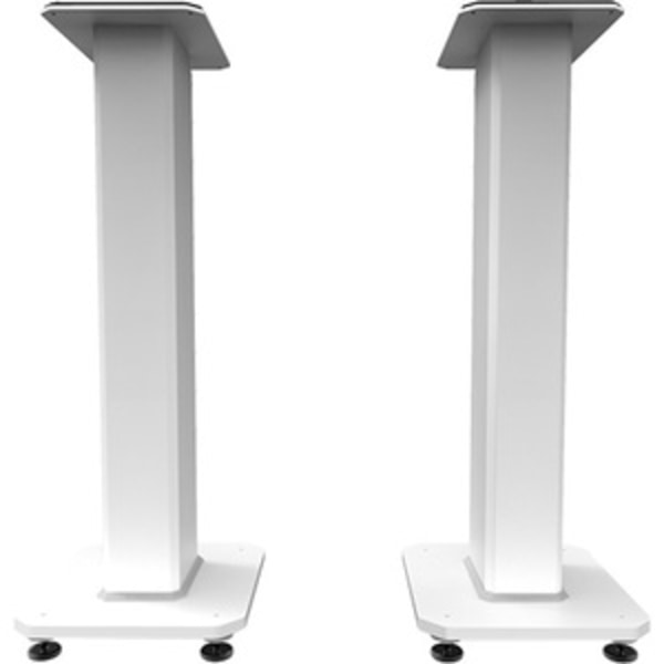 Kanto Sx Series Sx22W - Stand - For Speaker(S) - Stainless Steel, Silicone, Aluminum Alloy - White - Floor-Standing (Pack Of 2)