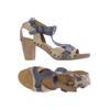 Gabor Damen Sandale, Gr. 39, marineblau, kein Etikett