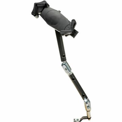 Cta Digital Multi-Flex Car Mount - Stand - Adjustable Arm - For Tablet - Lockable - Screen Size: 7"-14" - Car Front Seat