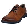 Schnürschuh BUGATTI, Herren, Gr. 40, braun (cognac), Synthetik, casual, Schuhe, Festtagsschuh, Anzugschuh, Business Schnürer mit griffiger Profilsohle