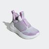 Slip-On Sneaker ADIDAS SPORTSWEAR "TENSAUR COMFORT KIDS", Gr. 34, cloud weiß, lime burst, powder plum, Textil, Synthetik, sportlich, Schuhe