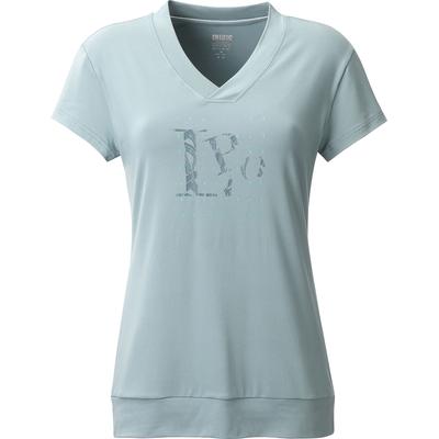 Funktionsshirt LPO "Damen Funktionsshirt Brietta", Damen, Gr. 50 (XL), blau (stormy sea), Wirkware: Jersey fabric - 90% PES, 10% EL, Kurzarm, Shirts Image