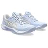 Hallenschuh ASICS "GEL-TACTIC 13", Gr. 38, blau fade, weiß, Synthetik, sportlich, Schuhe