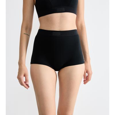 Panty SLOGGI "Double Comfort T Short", Damen, Gr. 36, schwarz, Single Jersey, Obermaterial: 95% Baumwolle, 5% Elasthan, unifarben, eng, Unterhosen, mit flexiblem Komfortbund Image