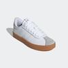 Sneaker ADIDAS SPORTSWEAR, Gr. 38,5, weiß (cloud weiß, cloud weiß, silber metallic), Synthetik, Leder, sportlich, Schuhe, inspiriert vom Design des adidas samba