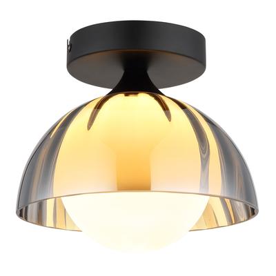 NOWA LED Deckenleuchte "EVA", schwarz, 1 flammig, Ø 20,00cm H: 17,50cm,, Lampen Image