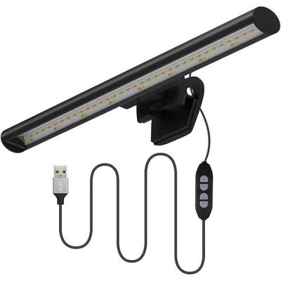 LED-USB-Laptop-Bildschirmlampe, 10 Helligkeiten, 3 dimmbares Licht, verhindert Blendung, Image