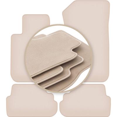 PREMIUM beige Fußmatten für: BMW 1 E88 Cabrio 2004-2011 Image