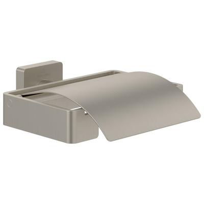 Villeroy & Boch Toilettenpapierhalter mD Elements Striking 131x115x45mm BrushedNickelMatt TVA15201300064 Image