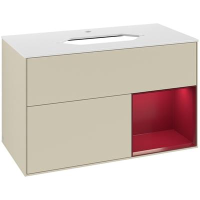 Villeroy & Boch Waschbeckenunterschrank Finion F25 1000x603x501mm m Bel FK/RE/AP: HJ/HB/1 F251HBHJ Image