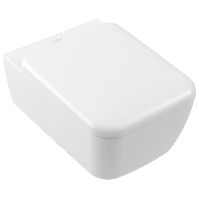 Villeroy & Boch Combi-P Skyla 4682CL 370x530x310mm ov wandh Abg waagr m TwistFle3 StoneWhitec+ 4682CLRW Image