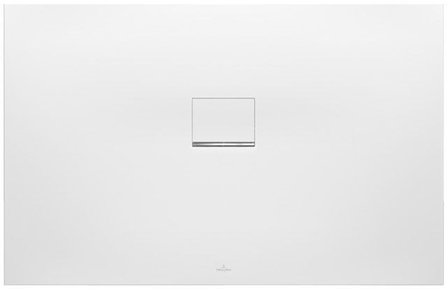 Villeroy & Boch DW Squaro Infinity 900x750x40mm, EB:li/re flb Einbau AR Almond UDQ9075SQI2BVAL Image