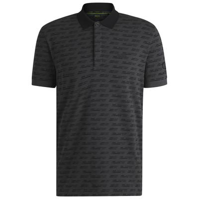 The 153rd Open Royal Portrush BOSS Paddy Polo mit Print – Dunkelgrau Image