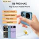 SERVO i16 Pro Max 4 SIM Card Flip Telefono cellulare 2.6 "Schermo Chiamata Registrazione Blacklist Magic Voice Radio FM Torcia Piega Telefono Tipo-C